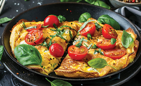 Photo of Tomato and Garlic Omelet