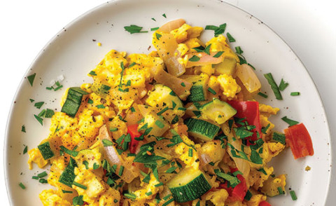 image of zucchini recipe on a plate