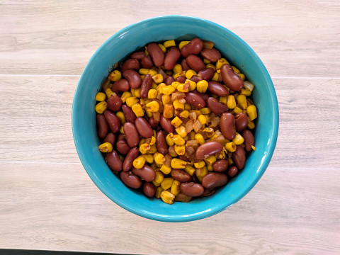 Image of Corn and Bean Medley recipe in a bowl