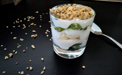 Image of Fruit Yogurt Parfait recipe in a cup