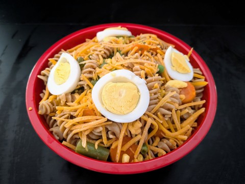 Image of Pasta Primavera Salad recipe in a bowl