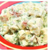 Quick and Easy Baked Potato Salad 