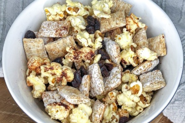 Popcorn Treats in a bowl