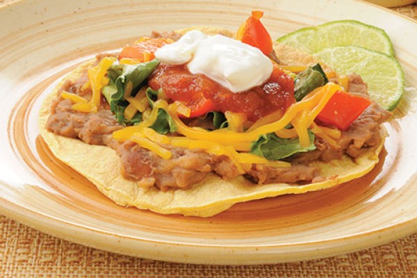 image of tostadas on a plate