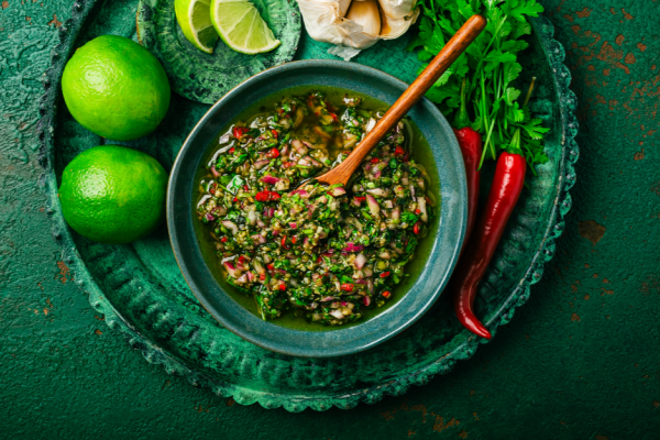 Image of Chimichurri Sauce Recipe in a bowl
