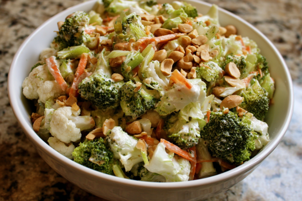 Garden Orchard Salad Recipe in a bowl
