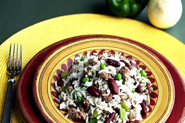 bowl of Dirty Rice