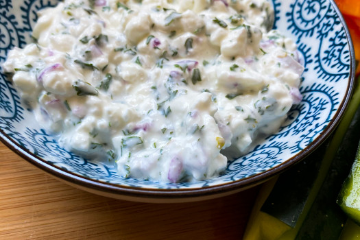 Veggie Dip in a bowl