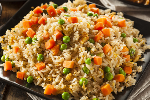 plate of Flavorful Fried Rice