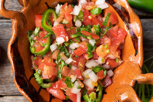 bowl of Fresh Salsa