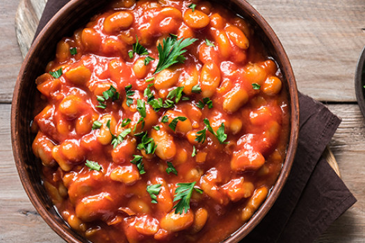 bowl of Full of Beans Hot Dish