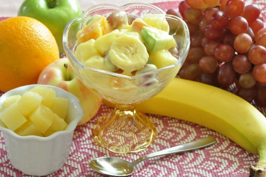 Magical Fruit Salad in a bowl