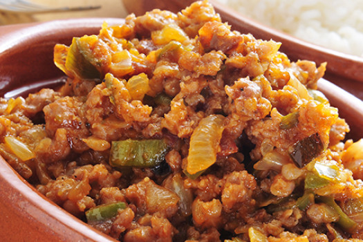 Picadillo in a bowl