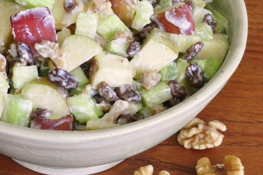 Waldorf Salad in a bowl