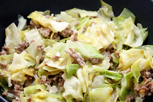 Beef and Cabbage for Dinner Tonight