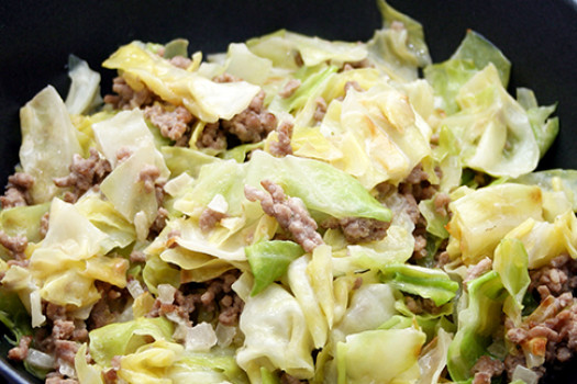 Beef and Cabbage 