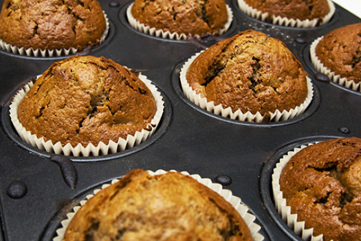 freshly cooked Ginger Orange Muffins