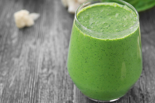 Simple Green Smoothie in a glass