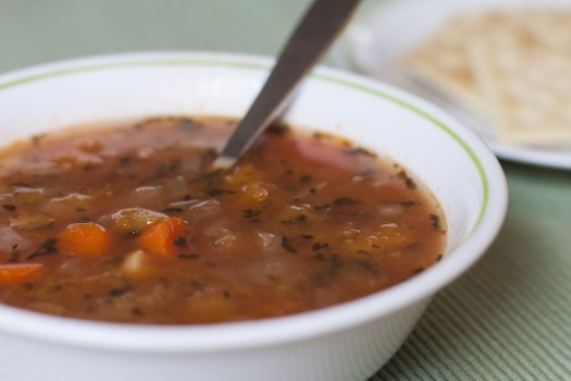 Squash Soup in a bowl