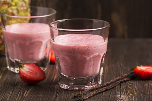 Summer Breeze Smoothie in a glass