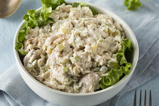 Turkey Potato Salad in a bowl