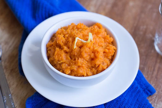 Maple Sweet Potatoes in a bowl