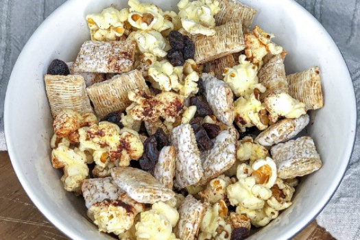 Popcorn Treats in a bowl