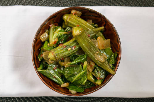 Okra and Greens | MyPlate