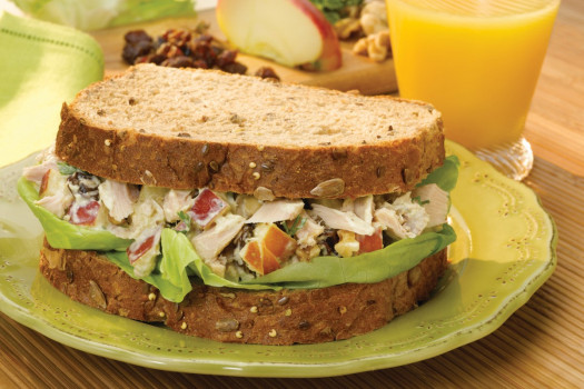 Tuna Apple Salad Sandwich