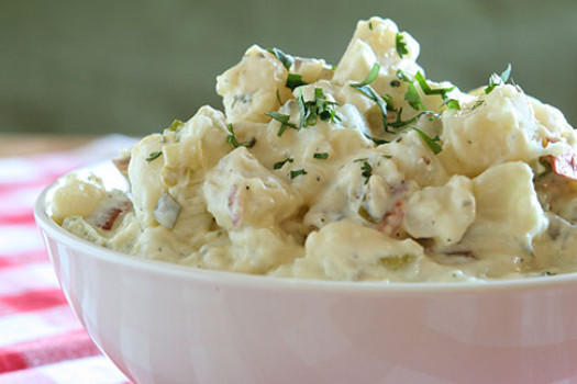 bowl of Herb Potato Salad