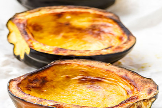 Orange Honeyed Acorn Squash