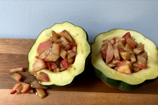 Apple-Stuffed Squash