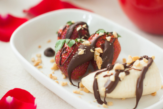 bowl of Fudgy Fruit