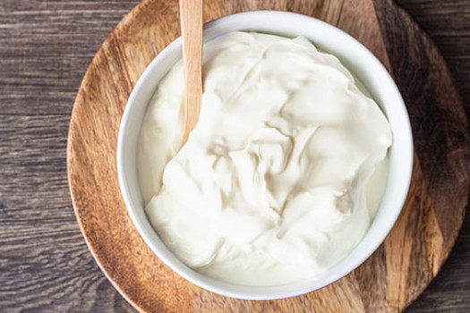 Mock Sour Cream in a bowl