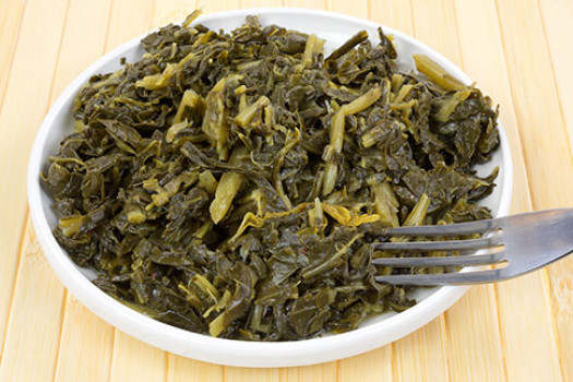 Vegetarian Collard Greens in a bowl