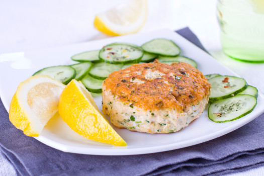 Lemon Pepper Salmon Patties