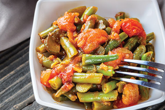 Louisiana Green Beans in a bowl