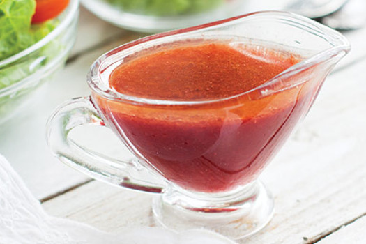 Low Calorie Dressing in a bowl