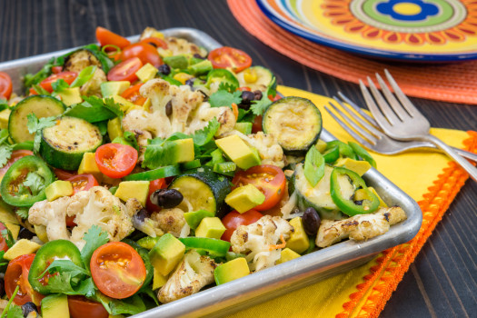 Avocado Veggie Bake