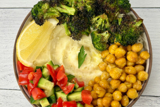 image of Veggie Loaded Mashed Potato Bowl