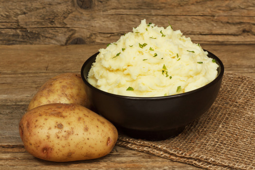 bowl of Homemade Mashed Potatoes