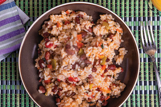 Photo of Vegetable and Rice Skillet Meal