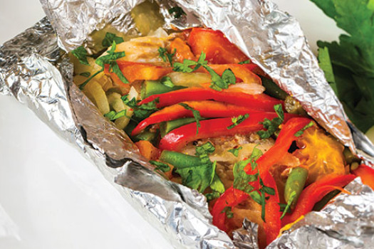 Photo of Tasty Fish and Veggie Packets
