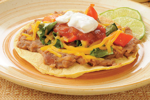 image of tostadas on a plate