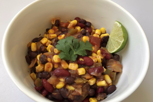 Image of Confetti Bean Salsa recipe in a bowl.