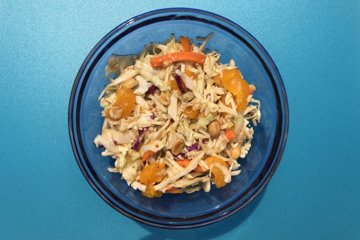 Image of Zesty Citrus Coleslaw Recipe in a bowl