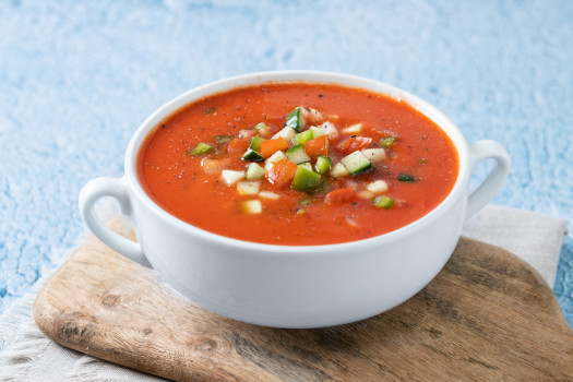 Image of Gazpacho Soup recipe in a bowl