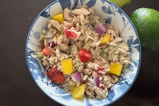 Image of Sanchico Tuna Salad recipe in a bowl