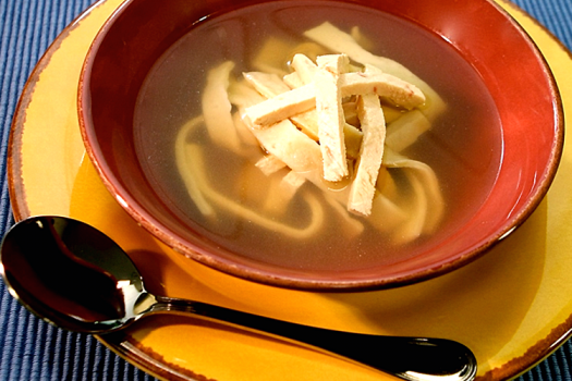 bowl of Chicken Noodle Soup