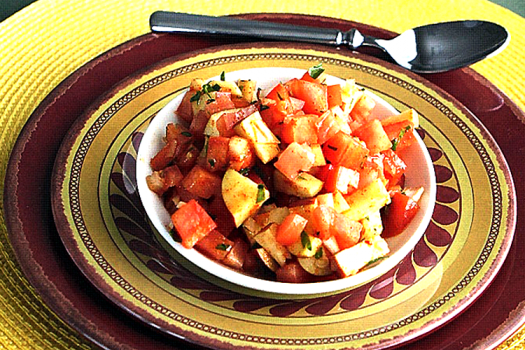 bowl of Fresh Tomato Salsa